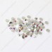 Crystal ab color flat back non hotfix rhinestones for clothes Crystal ab color flat back non hotfix rhinestones for clothes